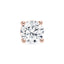 The Artemis - Silver | Four-Prong Moissanite Stud Earrings